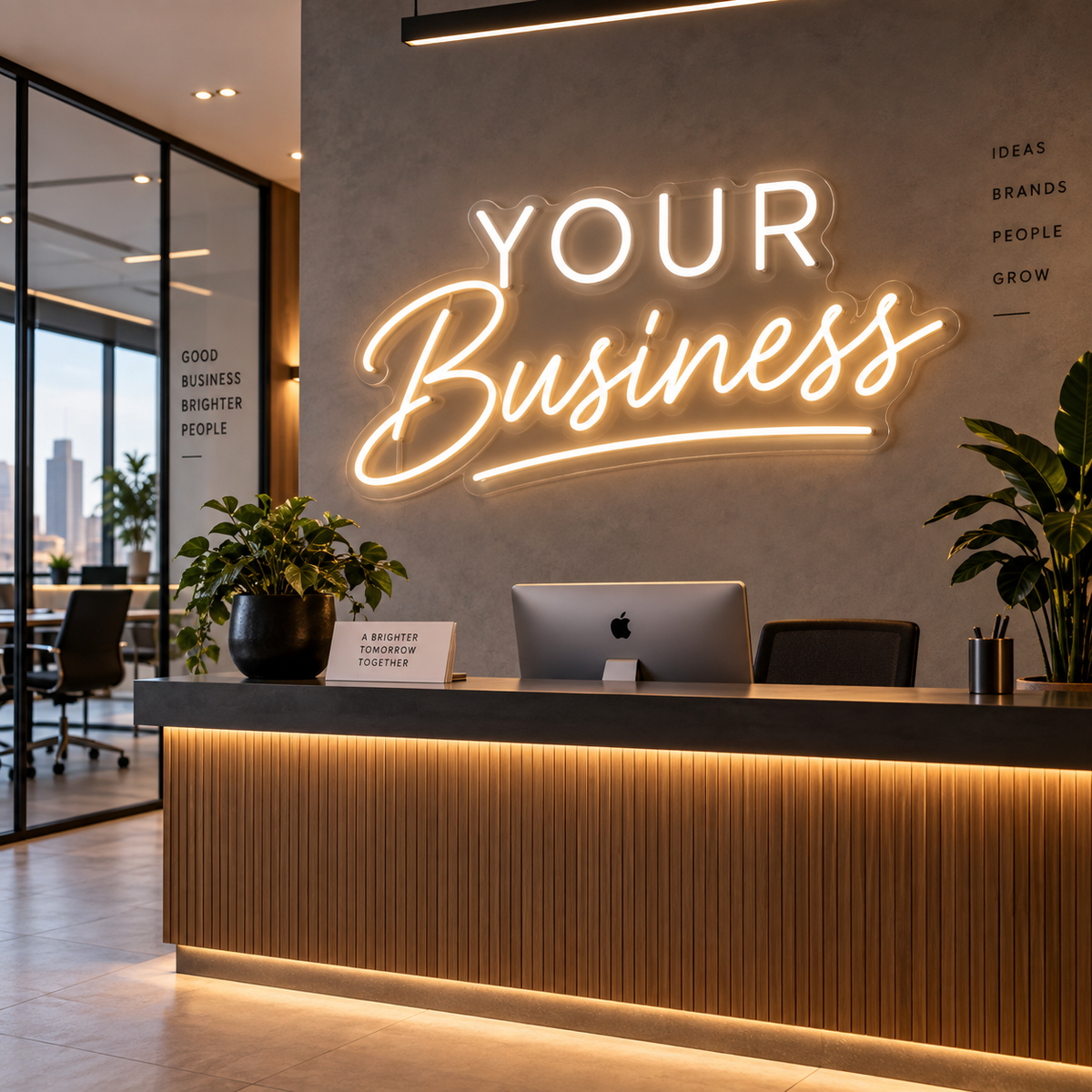 Benutzerdefinierte Bar-Leuchtreklame – AI Designer