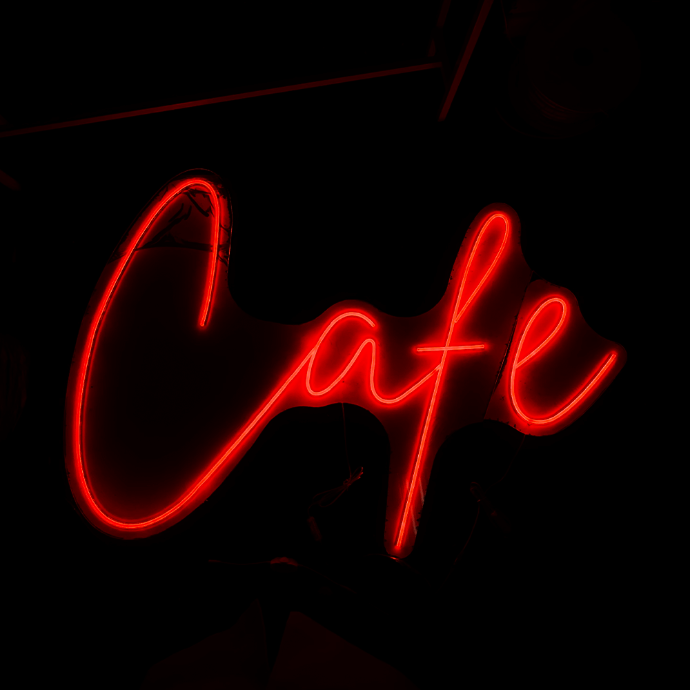 Cafe RS LED-Neonschild