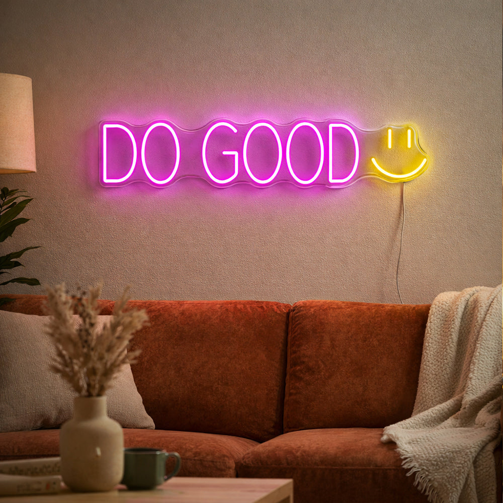 Fare un buon segno al neon a LED - Made in London Inspirational Neon Signs