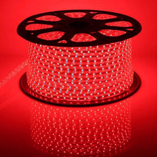 Jeg LumoS 7 x 14 mm blå fleksibel IP65 vanntett dimbar LED-stripelys 220–240V 8W/m