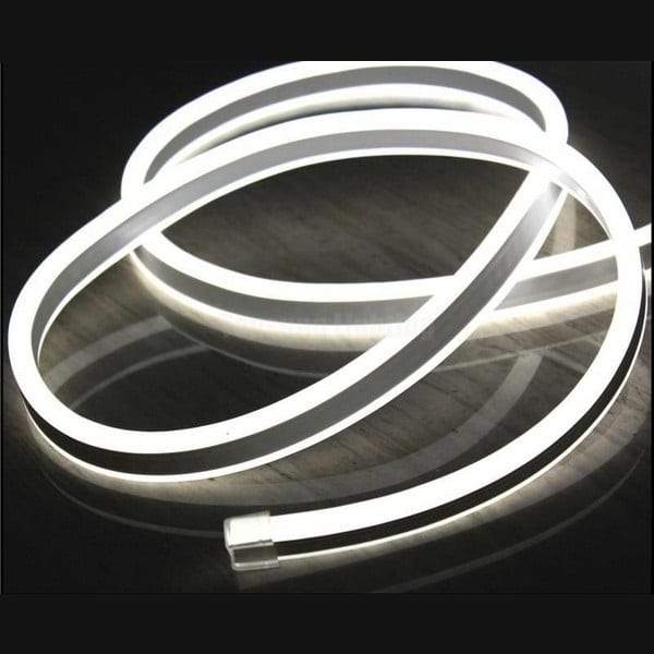 ren hvit LED neon stripe lys som kan dimmes
