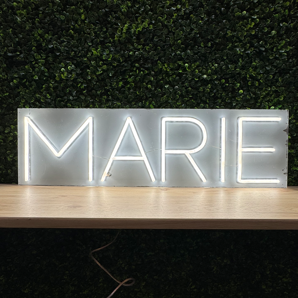 Marie RS LED-Neonschild – hergestellt in London