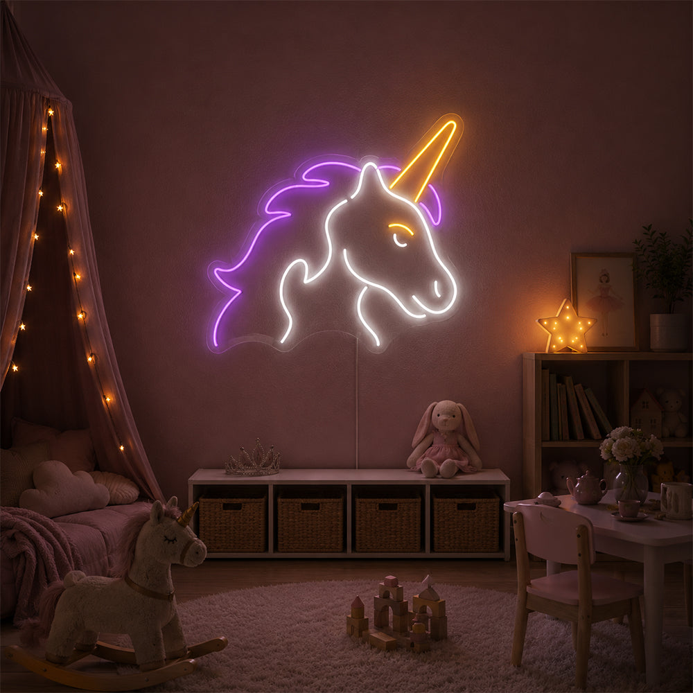 Unicorn leidde neon teken - Planet Neon gemaakt in London Neon Signs