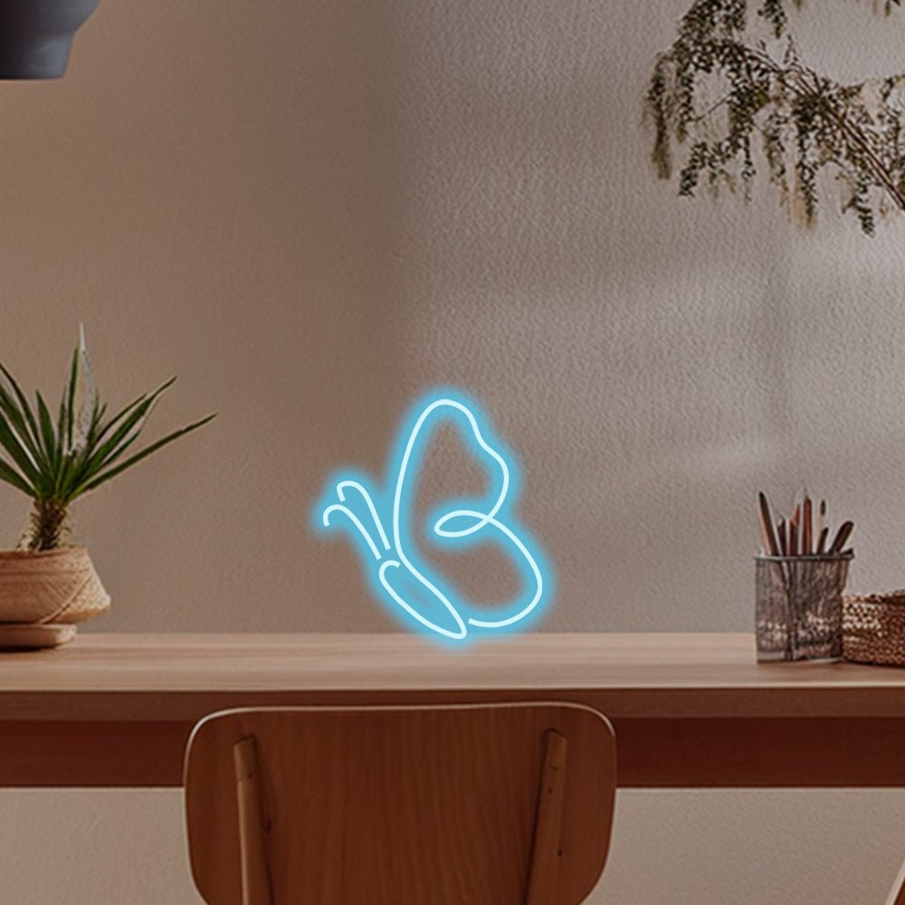 Butterfly LED Desktop Neon Sign - Planet Neon Made in London Neon Signs - Planet Neon