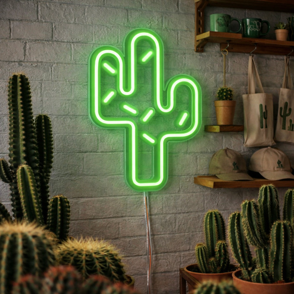 Cactus LED NEON SIGT - Planet Neon Made in London Neon Signs