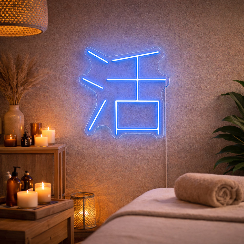 Segno di neon a LED LIVE CINESE - Made a Londra Inspirational Neon Signs