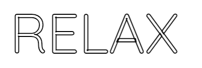Editor en línea de letreros de neón personalizados RELAX - Planet Neon