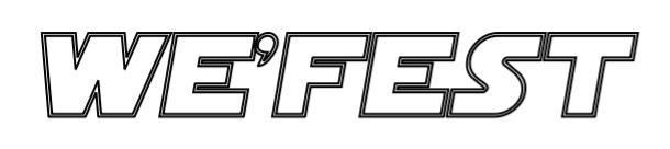 Aangepaste neonreclame online editor WE'FEST - Planet Neon