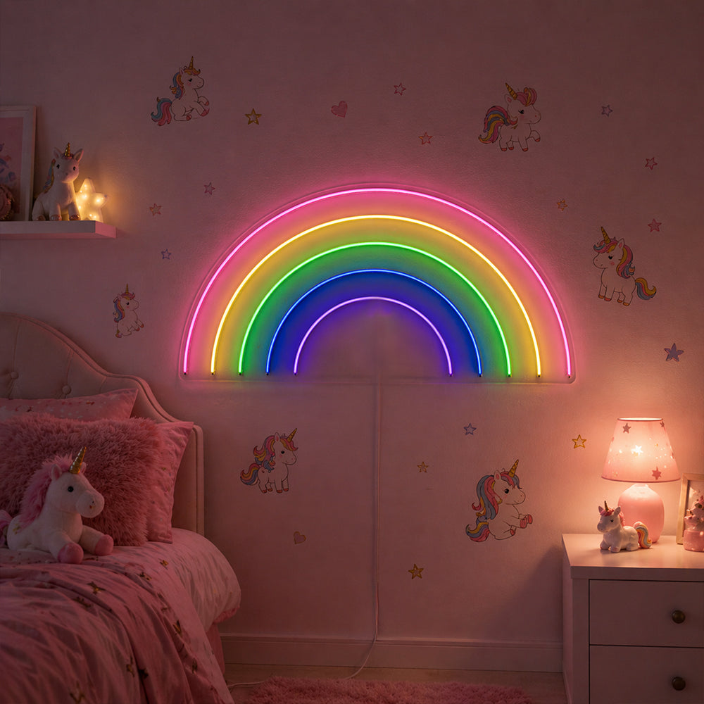 Rainbow LED-valokyltit - Planet Neon Valmistettu Lontoossa Valokyltit