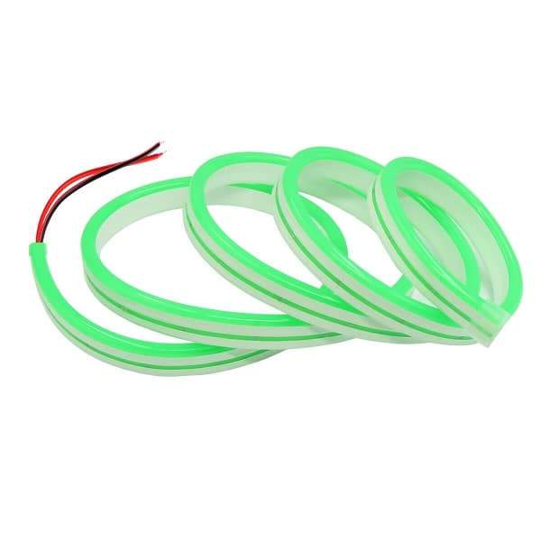 I LumoS 6x12mm GRØNN Fleksibel IP65 Dimbar LED Neon Strip Light 12V 9W/m - Planet Neon
