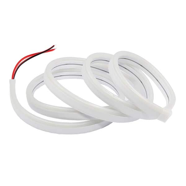I LumoS 6x12mm PURE WHITE Flexibel IP65 Dimbar LED Neon Strip Light 12V 9W/m - Planet Neon