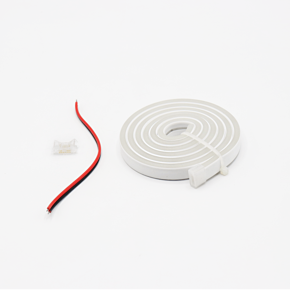 I LumoS 6x12mm PURE WHITE Flexibel IP65 Dimbar LED Neon Strip Light 12V 9W/m - Planet Neon