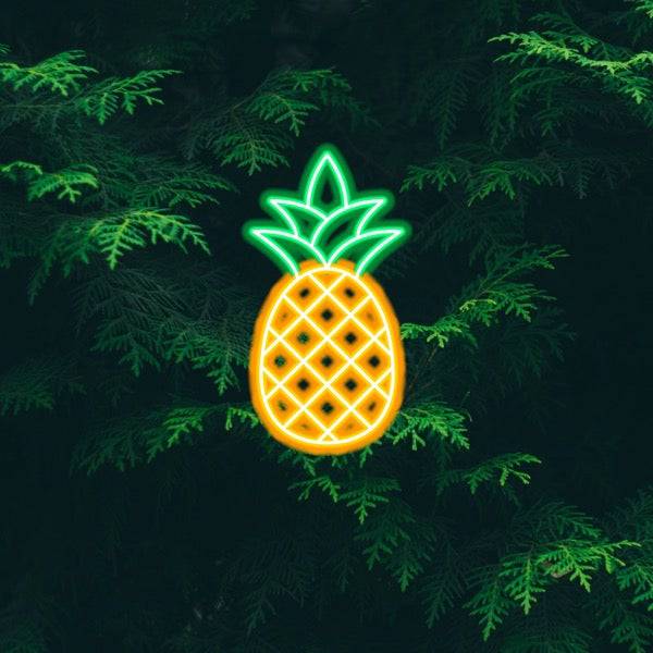 Pineapple LED Neon Sign - Made in London Food Restauranter Neon Signs - Planet Neon