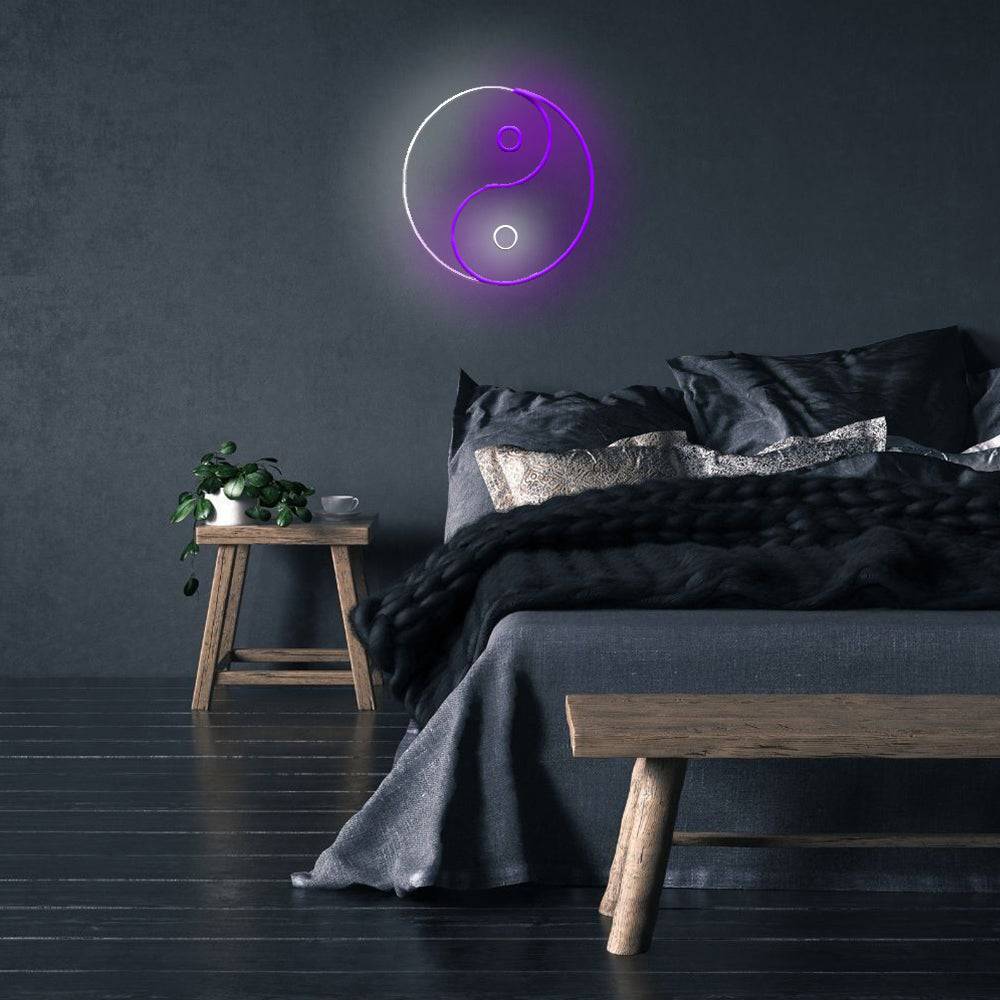 Ying Yang LED Neon Sign - Planet Neon Made in London Neon Signs - Planet Neon