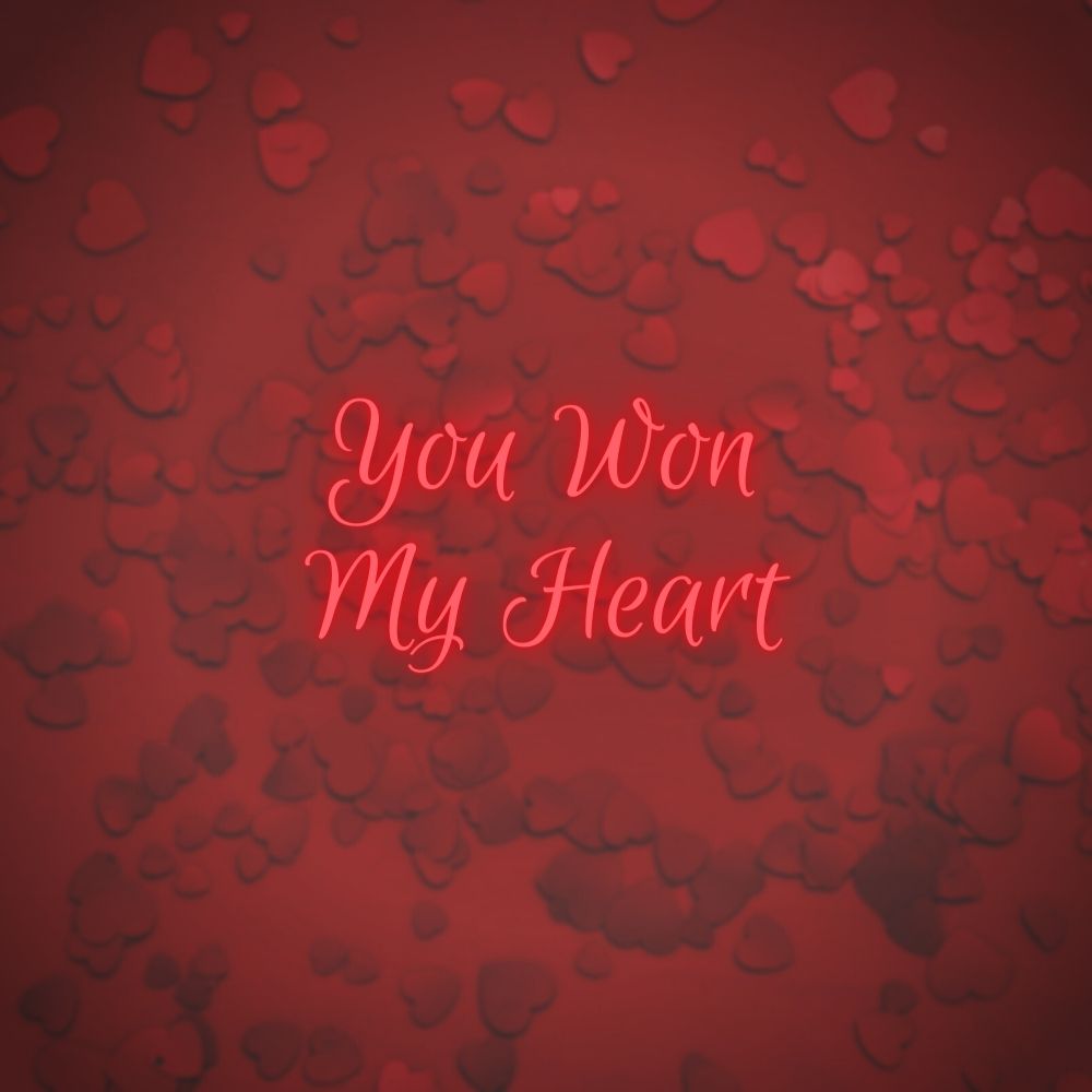 You Won My Heart LED Neon Sign - Made in London Wedding Neon Signs - Planet Neon