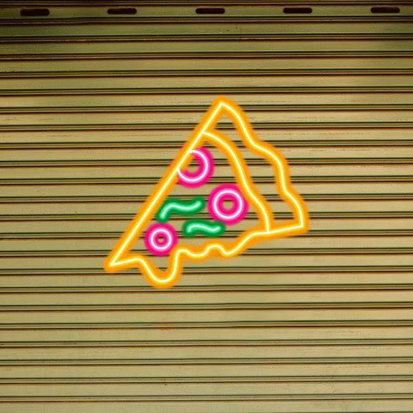 Pizza LED neonskilt - laget i London matrestauranter neonskilt