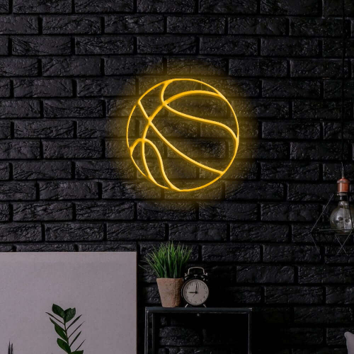 Basket LED Neonskylt - Planet Neon Made in London Neon Signs