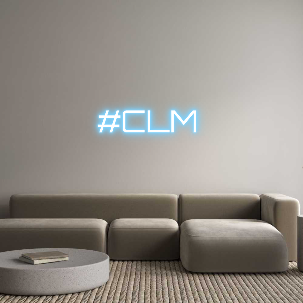 Custom Neon Sign Online Editor #CLM