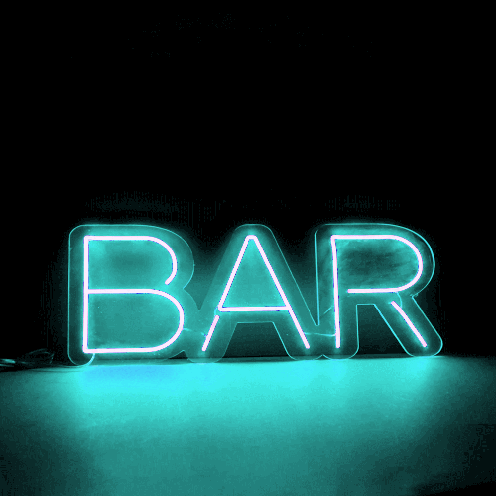 Bar RS LED-Leuchtreklame