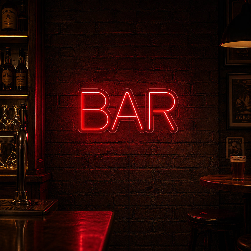 Bar Led Neon Sign - Made in London Club Pub Neon Signs
