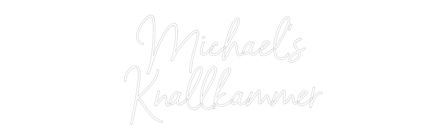 Custom Neon Sign Online Editor Michael's
K...