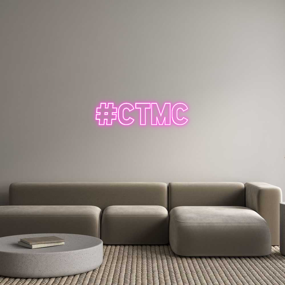 Custom Neon Sign Online Editor #CTMC