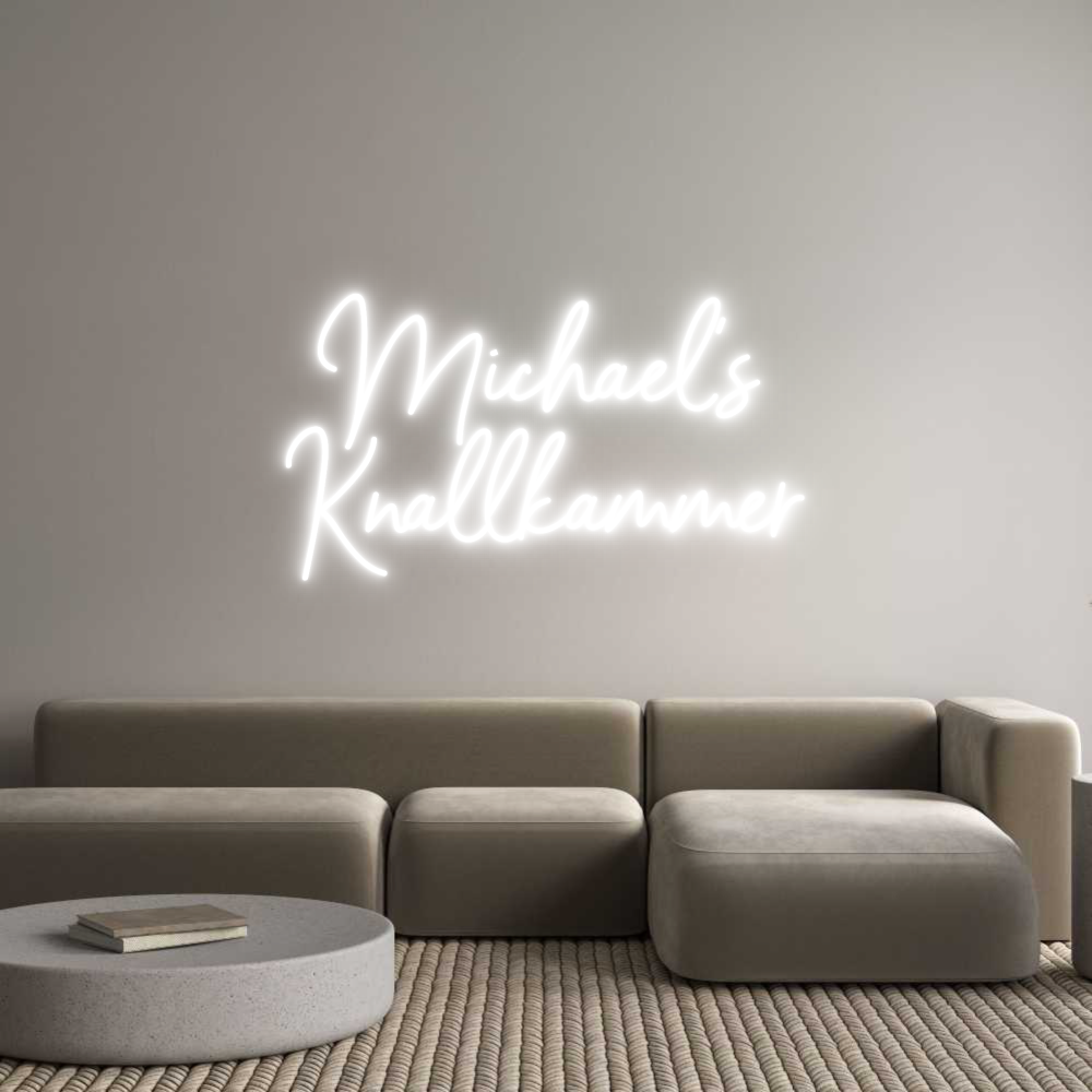 Custom Neon Sign Online Editor Michael's
K...