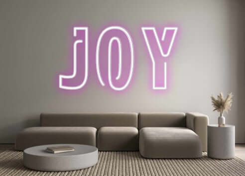 Custom Back Lit Neon Sign Online Editor Joy