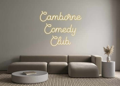 Custom Back Lit Neon Sign Online Editor Camborne
كوم ...