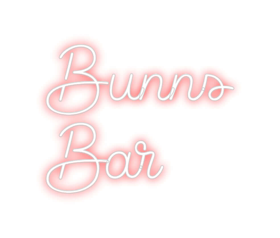 مخصص الخلفي مضاءة النيون محرر على الإنترنت Bunns
حاجِز