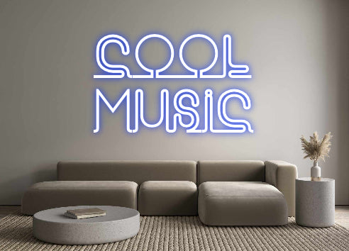 Aangepaste verlichte neonreclame Online Editor Cool
Muziek