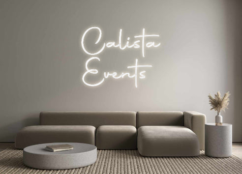 Aangepaste verlichte neonreclame Online Editor Calista
Evenementen