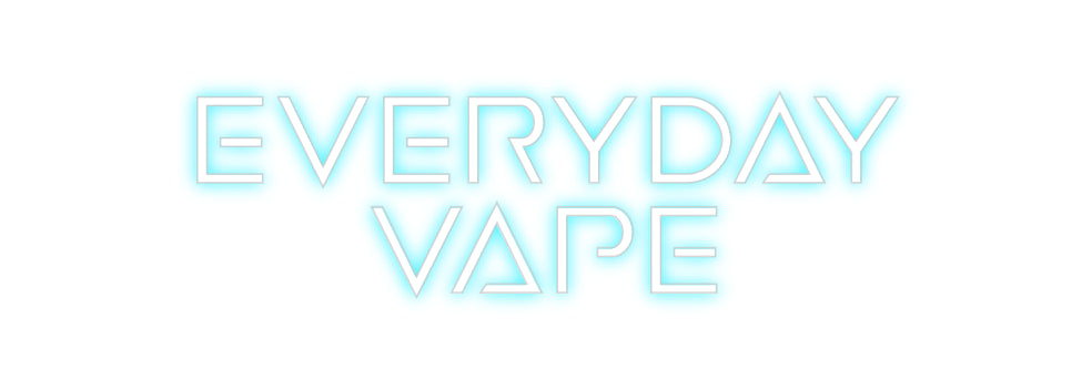 Tilpasset bakgrunnsbelyst neonskilt online redaktør hver dag
Vape