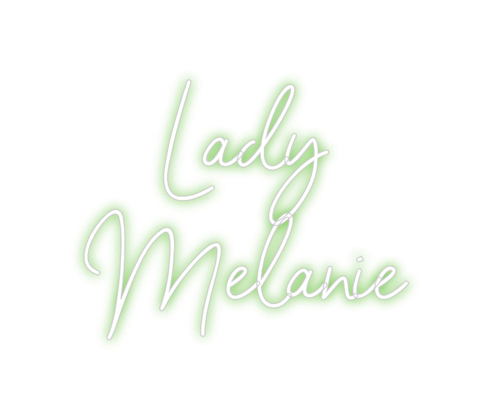 Custom Neon Sign Online Editor Lady
Mela...