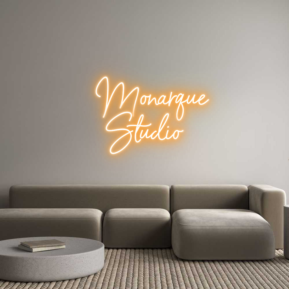 Custom Neon Sign Online Editor Monarque ...