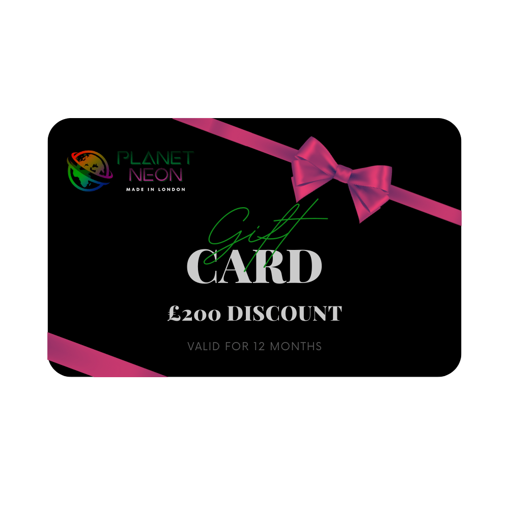 Gavekort - Planet Neon