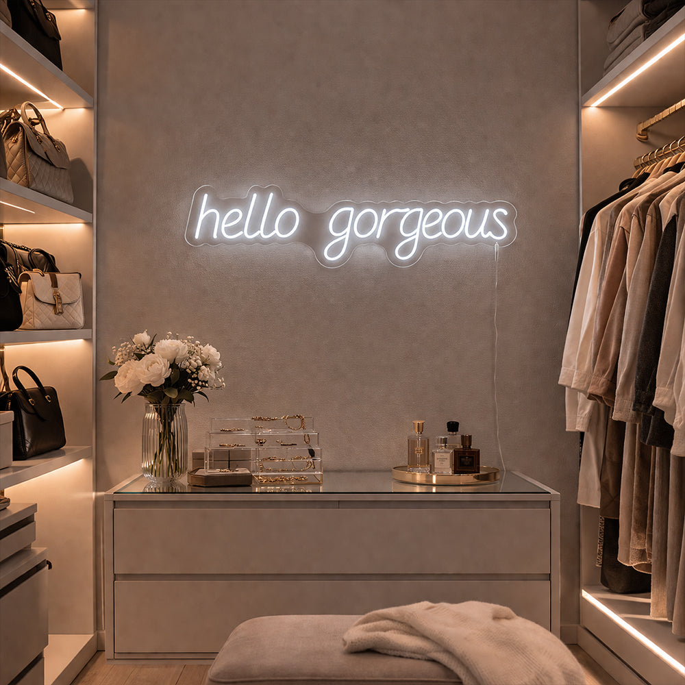 Ciao splendido segnale di neon a LED - Made a London Inspirational Neon Signs