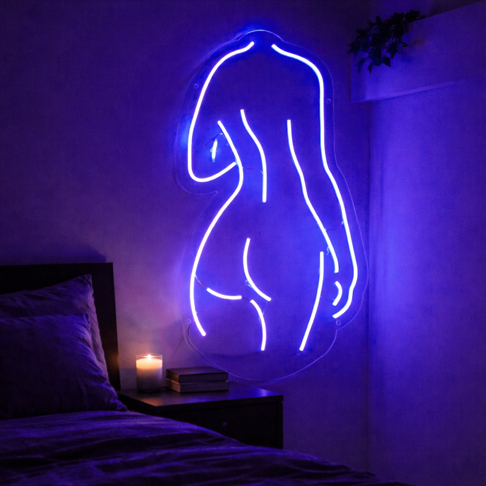 Woman Body LED Neon Sign - Planet Neon Made in London Neon Signs