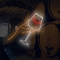 Wine Glass LED Neon Sign - LED Neon Signs Made In London - Planet Neon