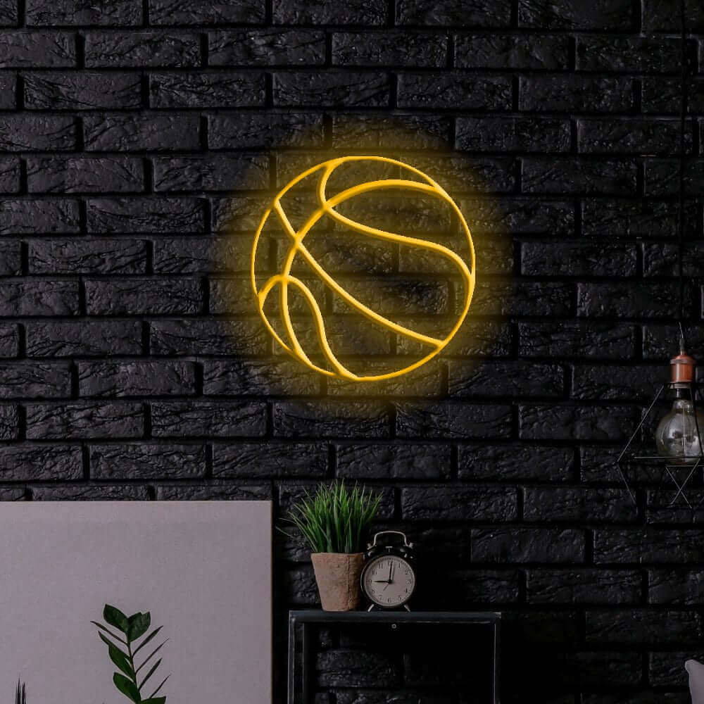 Basketball LED Neon Sign - Planet Neon Made in London Neon Signs - Planet Neon