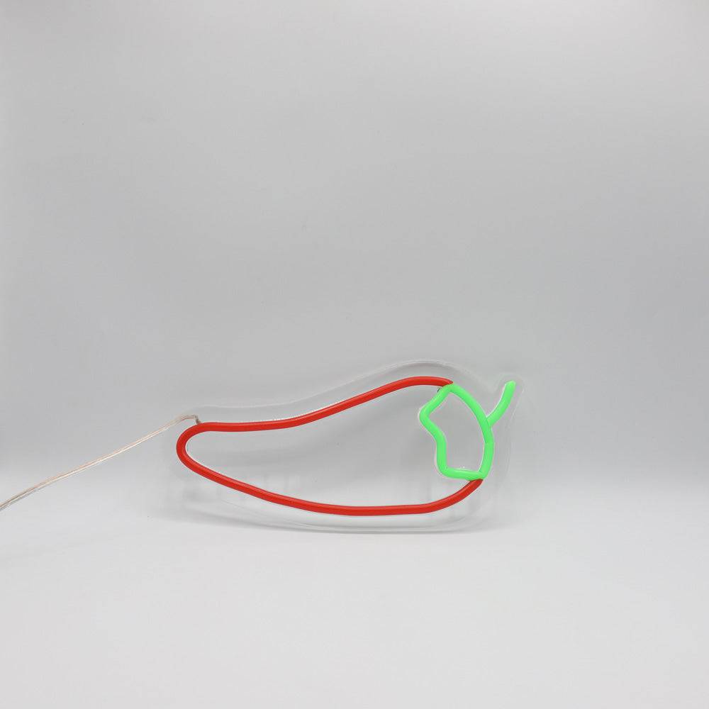 Chilli Pepper LED Neon Sign - Made in London Food Restaurants Neon Signs - Planet Neon