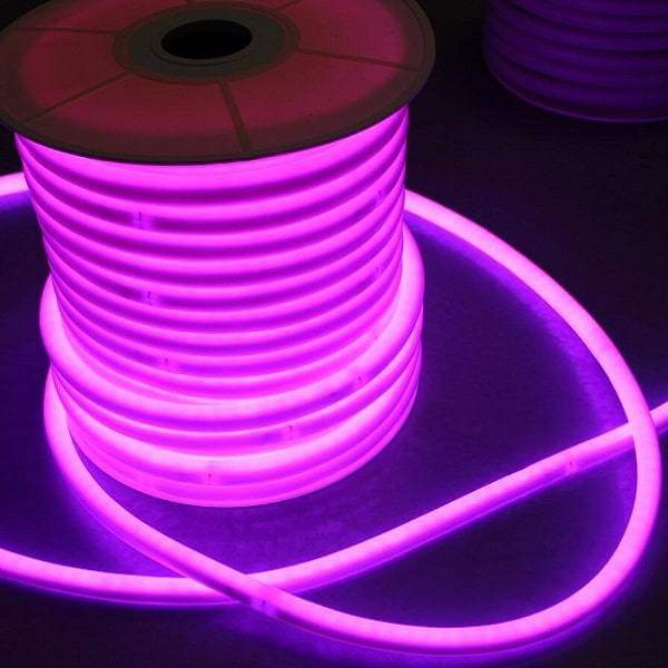 I LumoS 16mm PURPLE Flexible IP65 Dimmable 360 Degree LED Neon Strip Light 220 – 240V 9W/m - Planet Neon