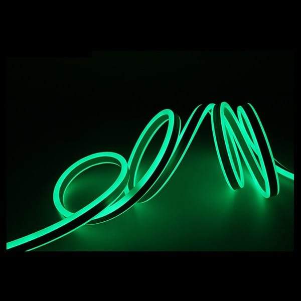 I LumoS 8x16mm GREEN Flexible IP65 Dimmable Double Sided LED Neon Strip Light 220 – 240V 9W/m - Planet Neon