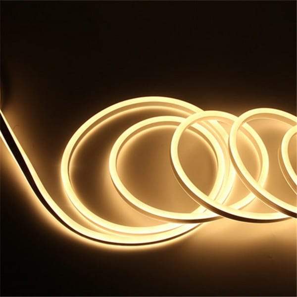 I LumoS 8x16mm WARM WHITE Flexible IP65 Dimmable Double Sided LED Neon Strip Light 220 – 240V 9W/m - Planet Neon