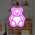 Teddybear Backlit LED Neon Sign - Planet Neon