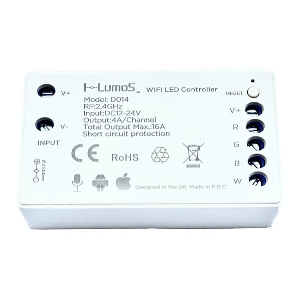 Wi-Fi LED Controller RGBW 16A Smart 12V/24V - Planet Neon